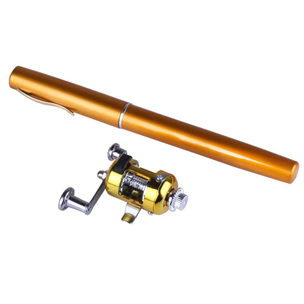 Мини удочка ультра короткая Удочка метательная супер жесткий барабан колесная