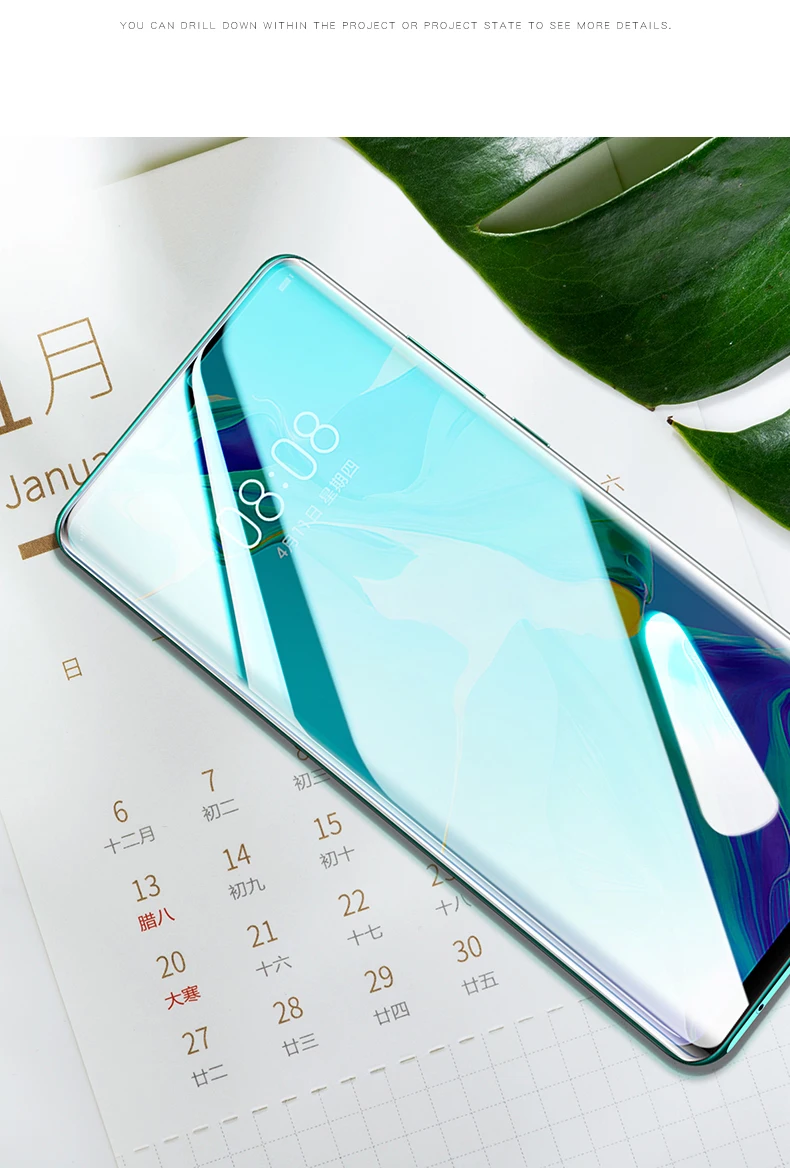 Полный Клей изогнутое закаленное стекло для huawei mate 30 20 Pro Полное покрытие экрана протектор для huawei P30 20 Pro 3D закаленное стекло