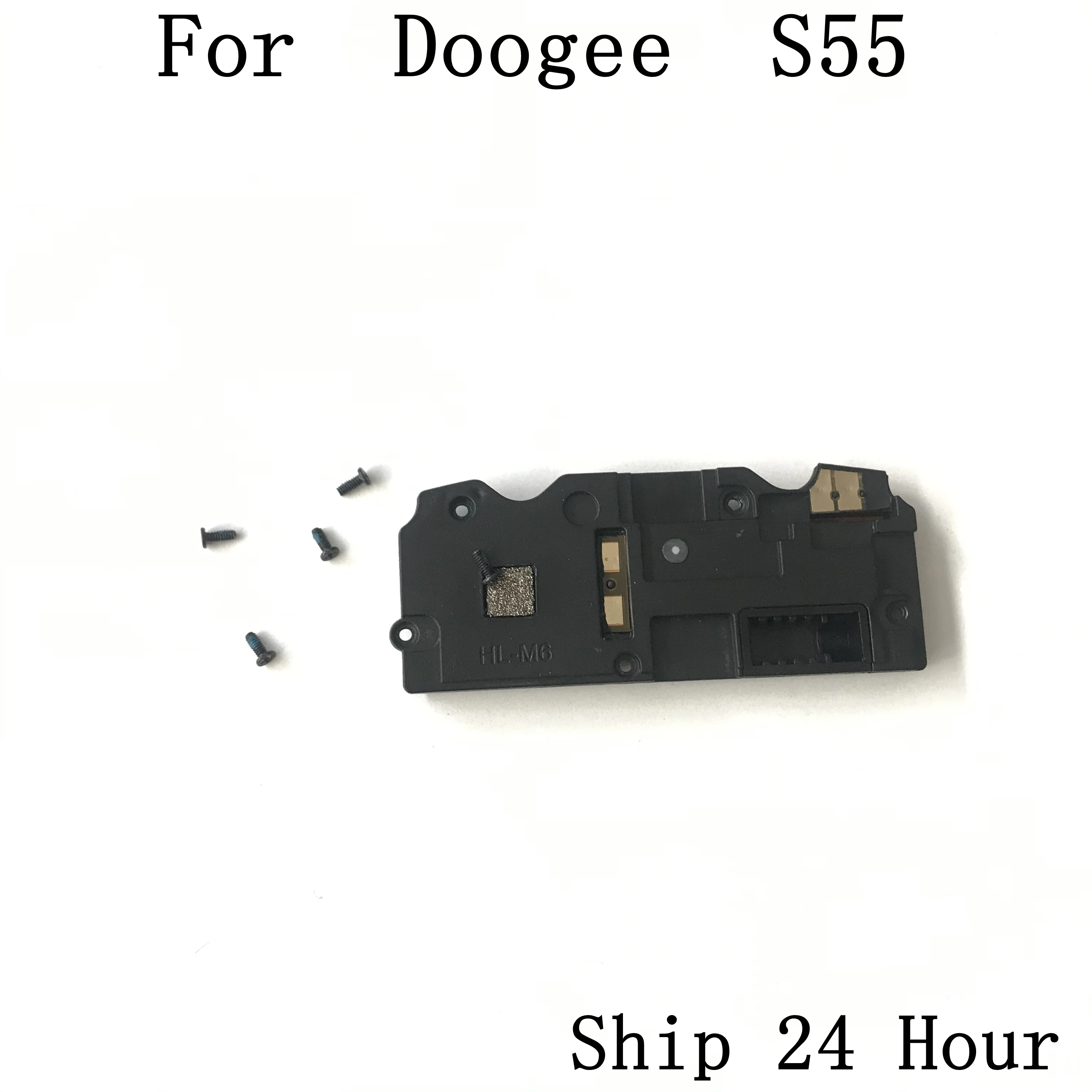 Doogee S55 б/у громкий динамик звуковой сигнал + Винты Для ремонт починка Замена