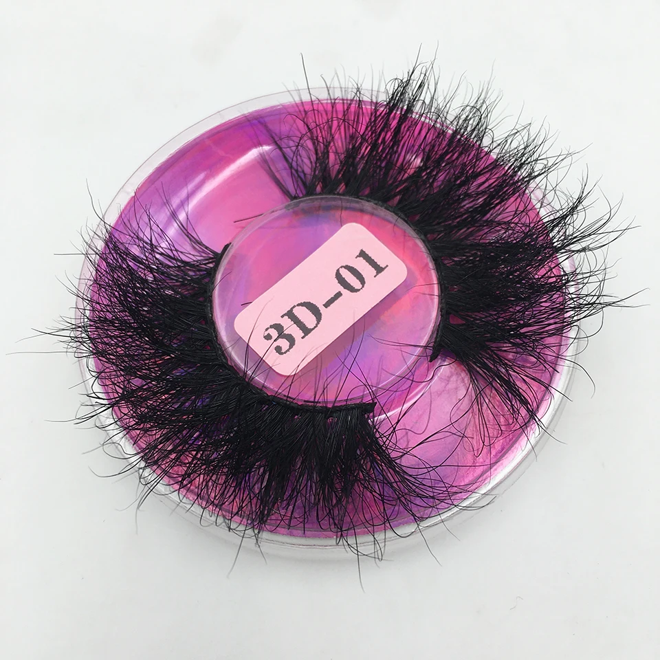 Красная сирена пушистые нечистоплотные ресницы 25 мм накладные оптовая продажа