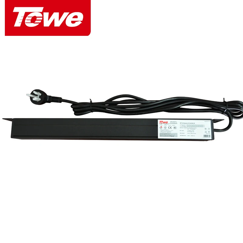 Блок распределения питания TOWE PDUs 19 дюймов EN10/I812P 10A 8 каналов IEC320 C13 с защитой от