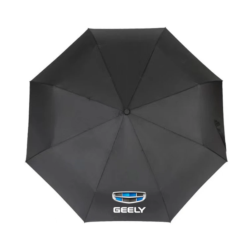 Windproof Double Automatic Folding Umbrella Car Luxury Business Umbrellas For geely emgrand ec7 ec8 ck atlas ck2 ck3 gt gc9 | Автомобили и