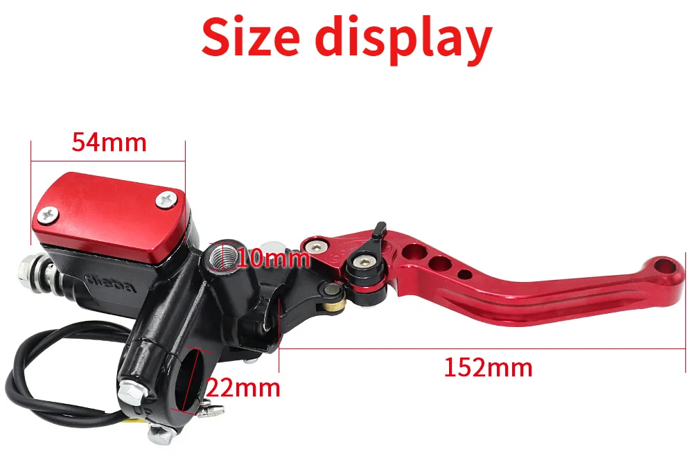 

Universal Motorcycle Brake Pump Clutch Pump Hydraulic Brake Pump about Motorcycle Accessories for Xmax Mt07 Z900 Ktm S1000rr