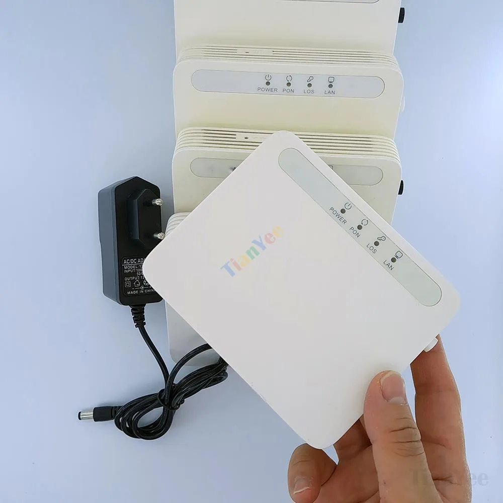 8/10/25 шт. высокоценный HW HG8010 8110 1FE GPON EPON терминал ONU Huawei ont FTTH fiberhome Подержанный модем