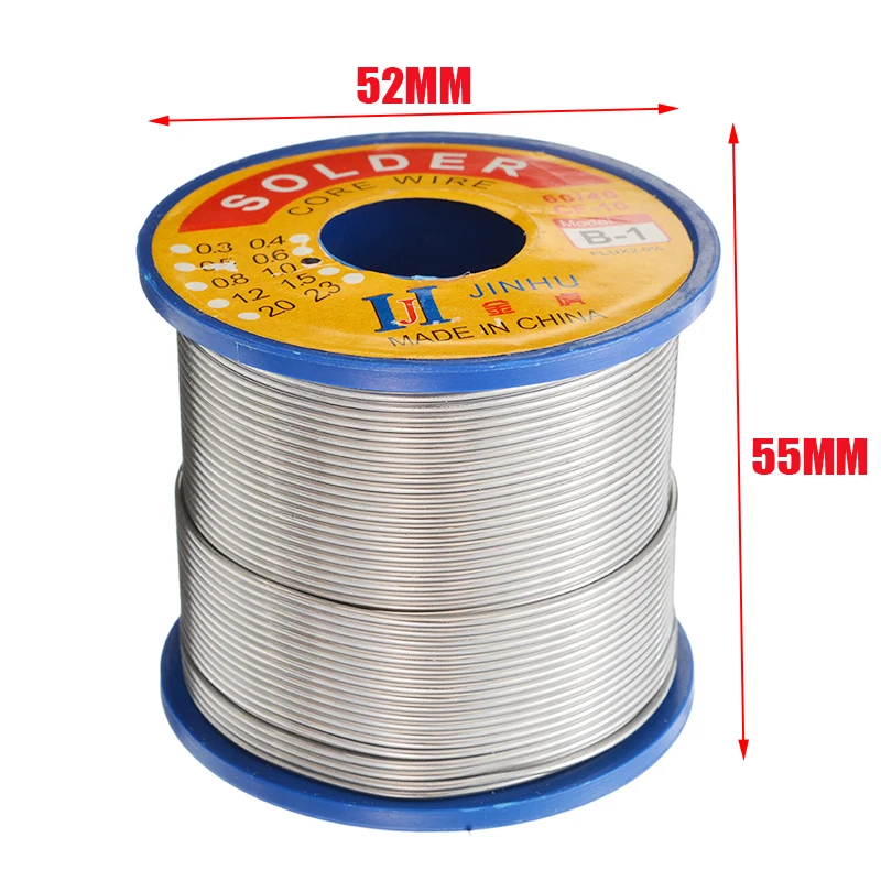 New 1.0mm 400g 60/40 Tin lead Solder Wire Rosin Core Soldering Roll 2% Flux Reel Welding Line | Инструменты