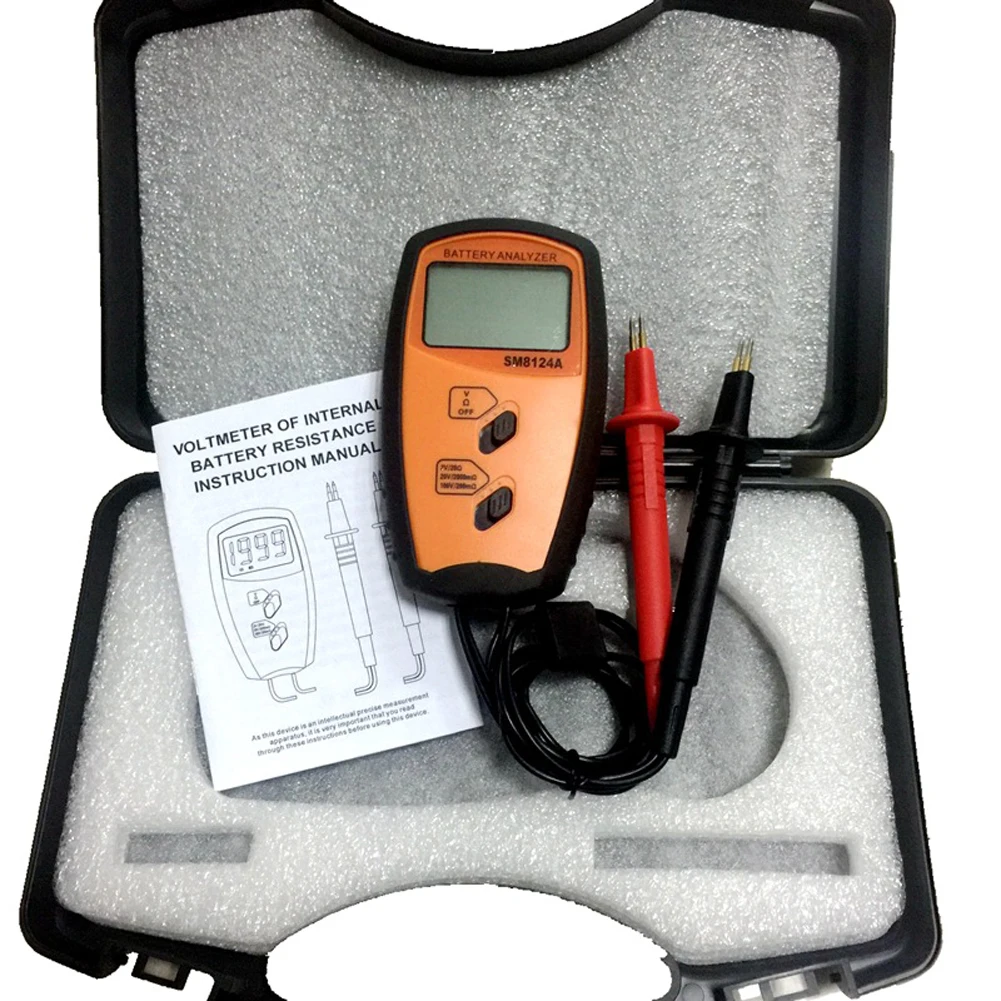 Импедансный измеритель заряда батареи вольтметр 100 в низкого напряжения|Тестеры