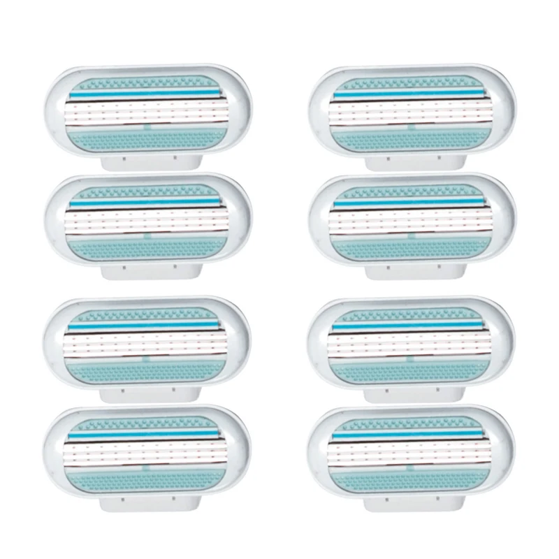 Лезвия для бритья женщин безопасная Женская точилка лезвия бритвы Venuse 3 слойные