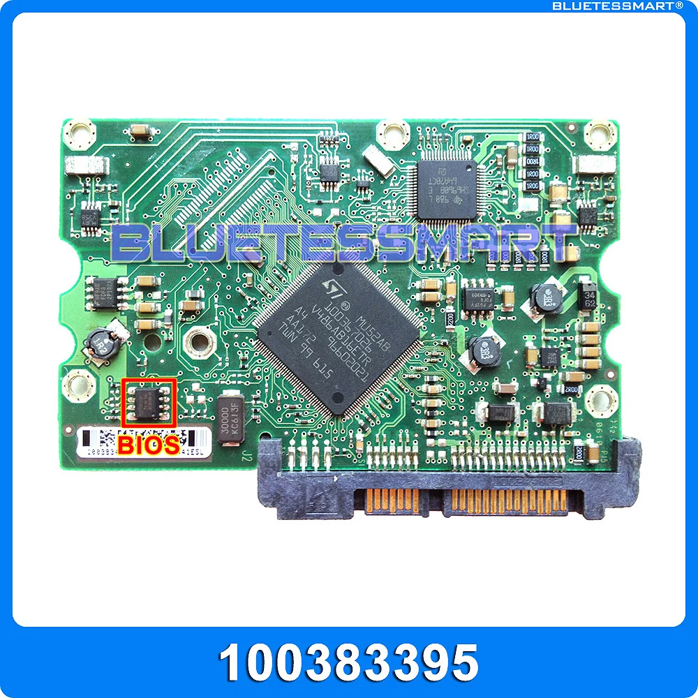 

hard drive parts PCB logic printed circuit board 100383395 for Seagate 3.5 SATA hdd data recovery and repair