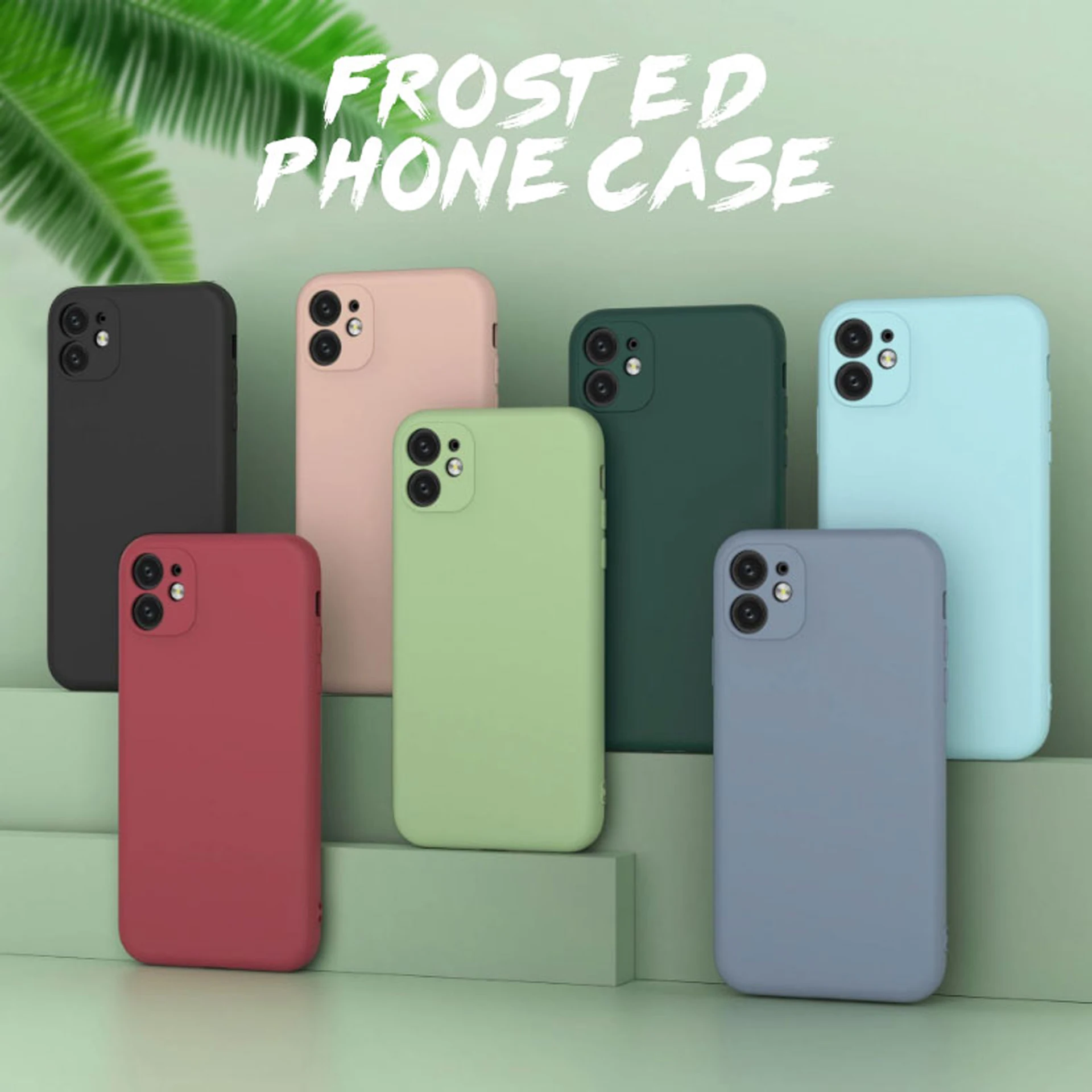 Карамельный цвет защитный чехол для iPhone 11 Pro Max Мягкий ТПУ матовый 7 8 Plus XR X XS задняя