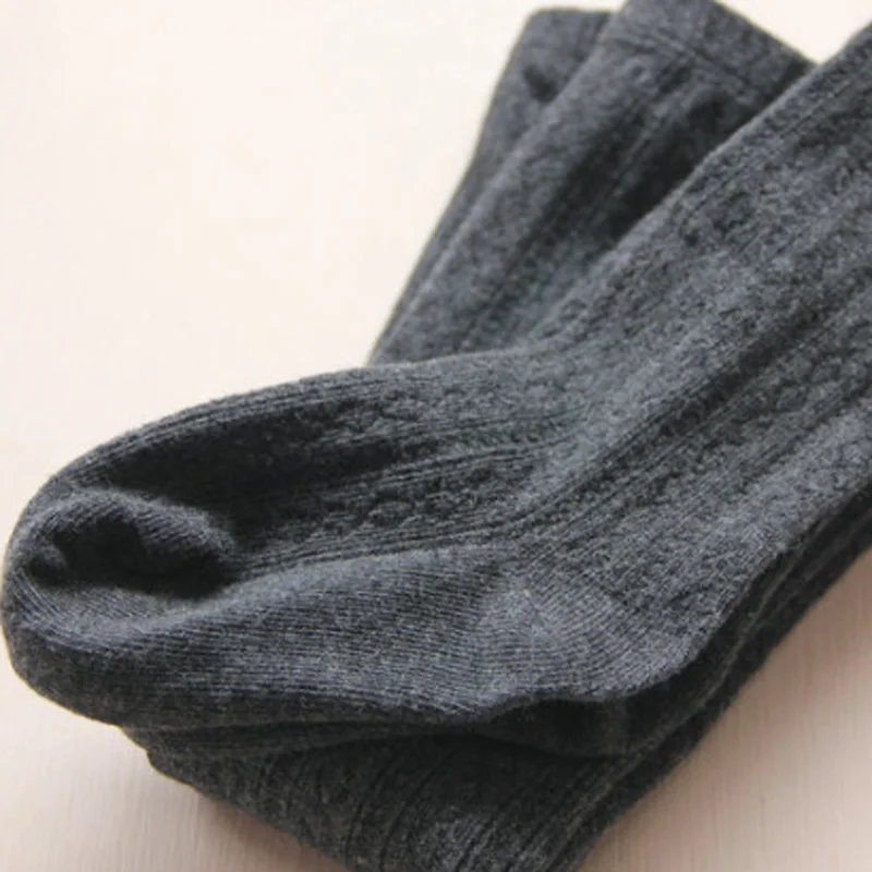 Высокое качество вязаные хлопковые детские чулочно носочные изделия для девочек