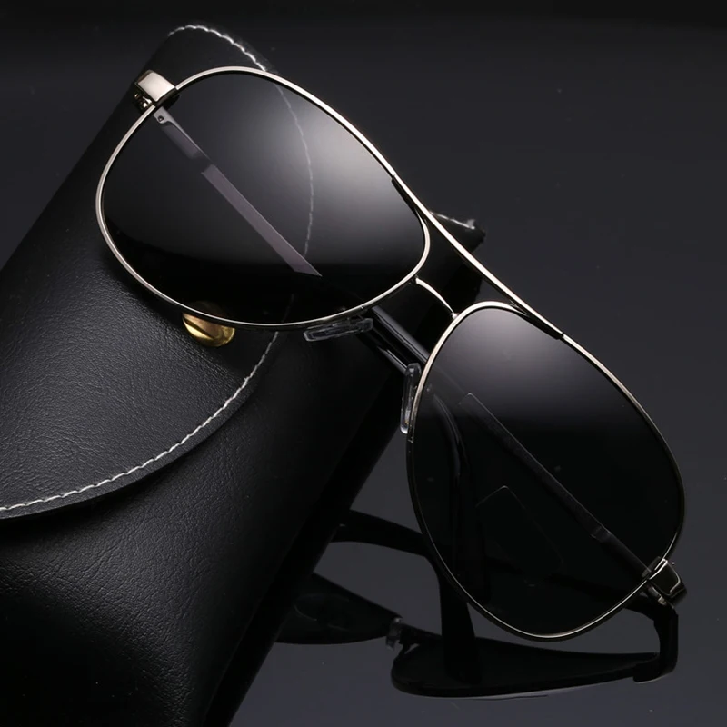 2021 New Change Color Sun Glasses Vision Driver's Eyewear Day and night Sunglasses Men Polarized Driving Chameleon Male | Аксессуары