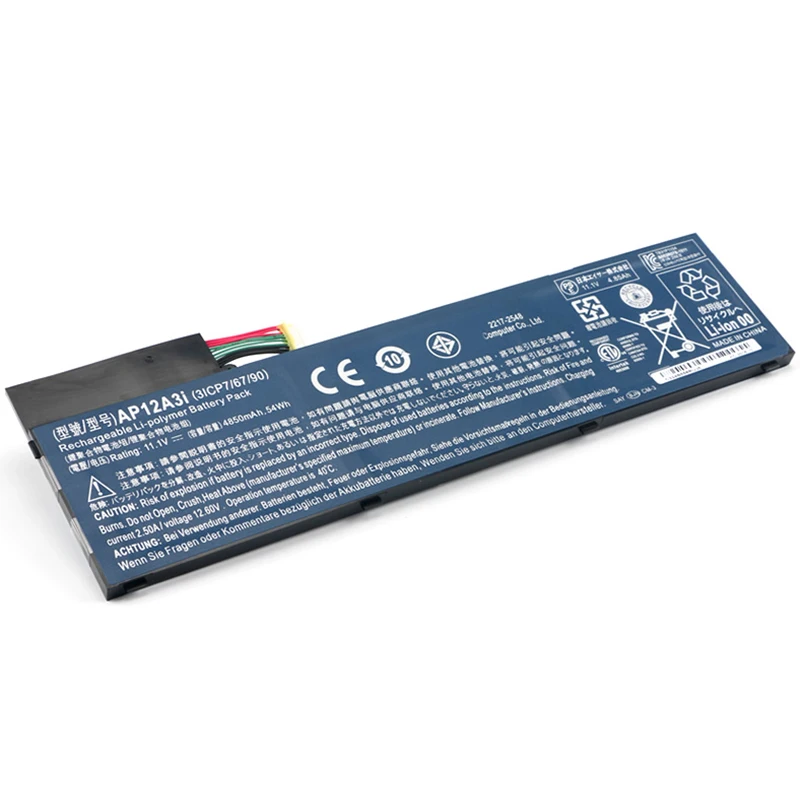 Аккумулятор для ноутбука HanGreat AP12A3 Новый аккумулятор Acer Icona W700 Aspire Timeline Ultra U M3-581TG