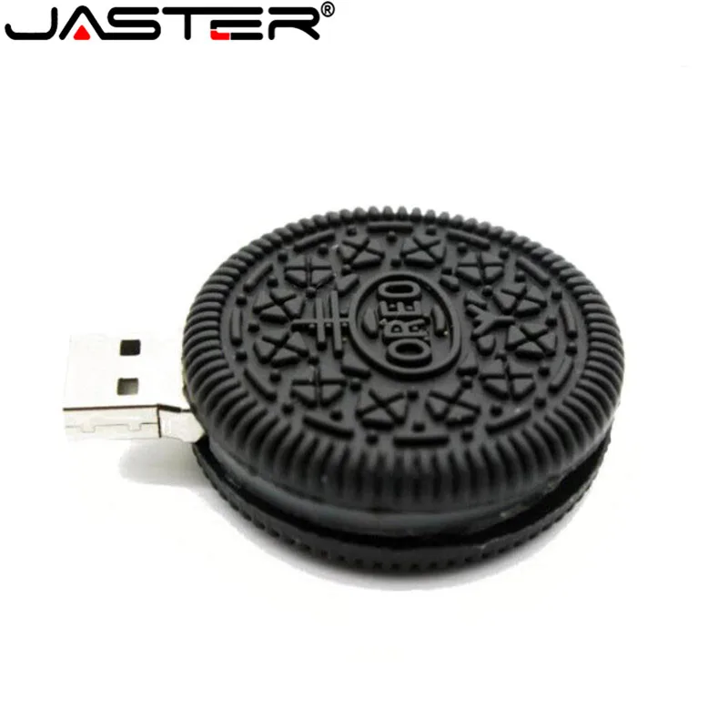 JASTER питание печенье Флешка 4 ГБ 8 ГБ 16 ГБ 32 ГБ 64 Гб печенье ОРЕО модель USB флеш-накопитель 2,0 карта памяти U диск подарок