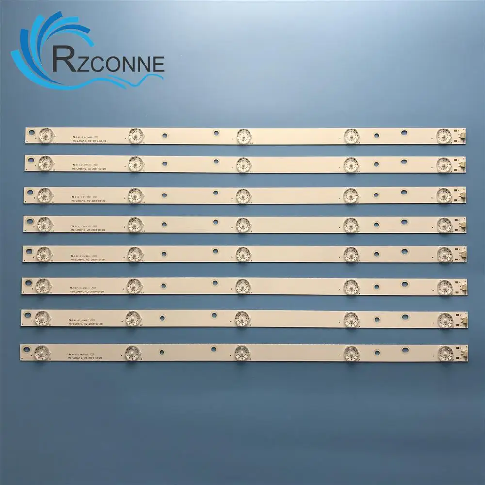 Светодиодная лента для подсветки 5 ламп AKAI 50 дюймов ТВ экран V2 V3 A4 M192 TD C 0X CODICE A BARRE