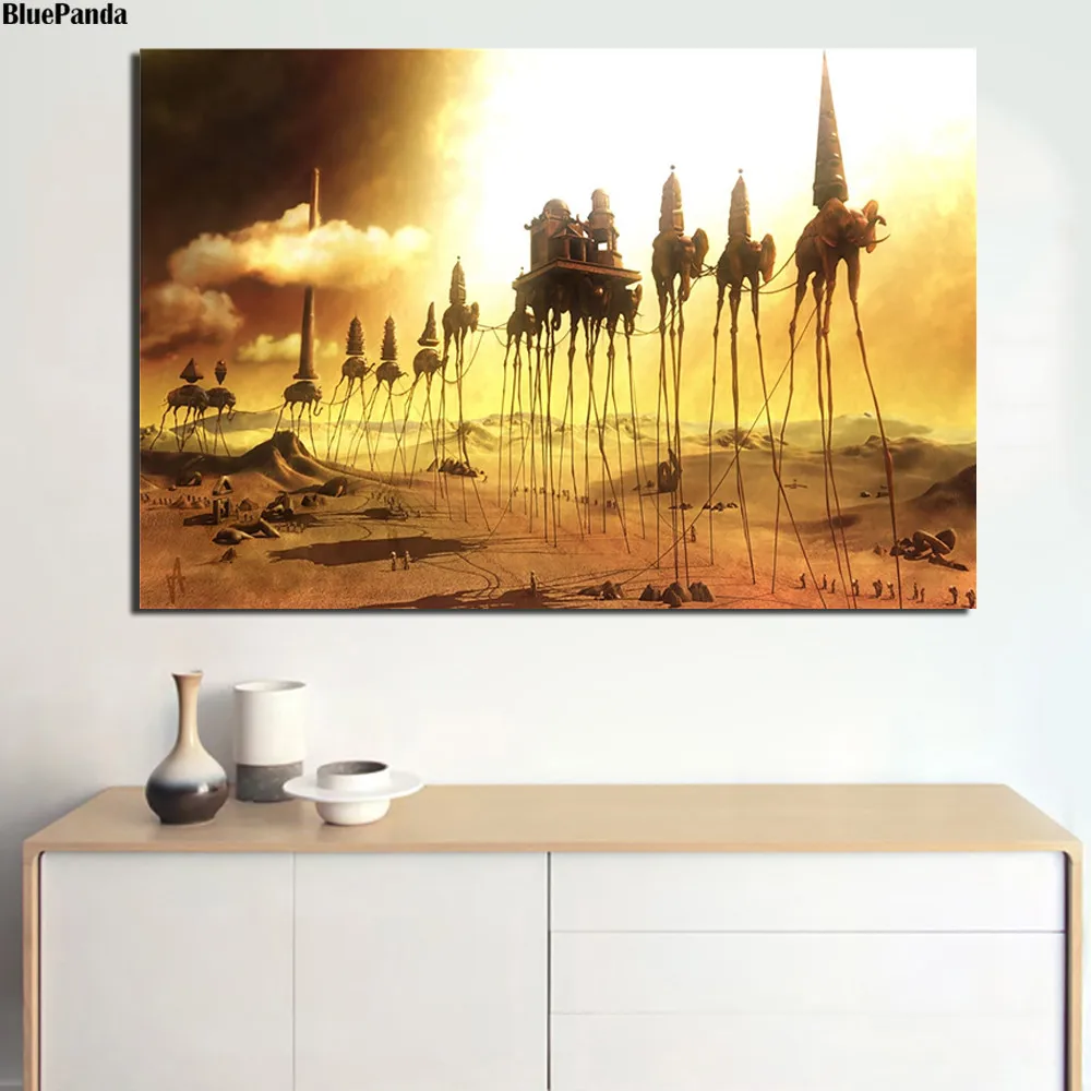 Картина на холсте в скандинавском стиле с абстрактным принтом - купить по