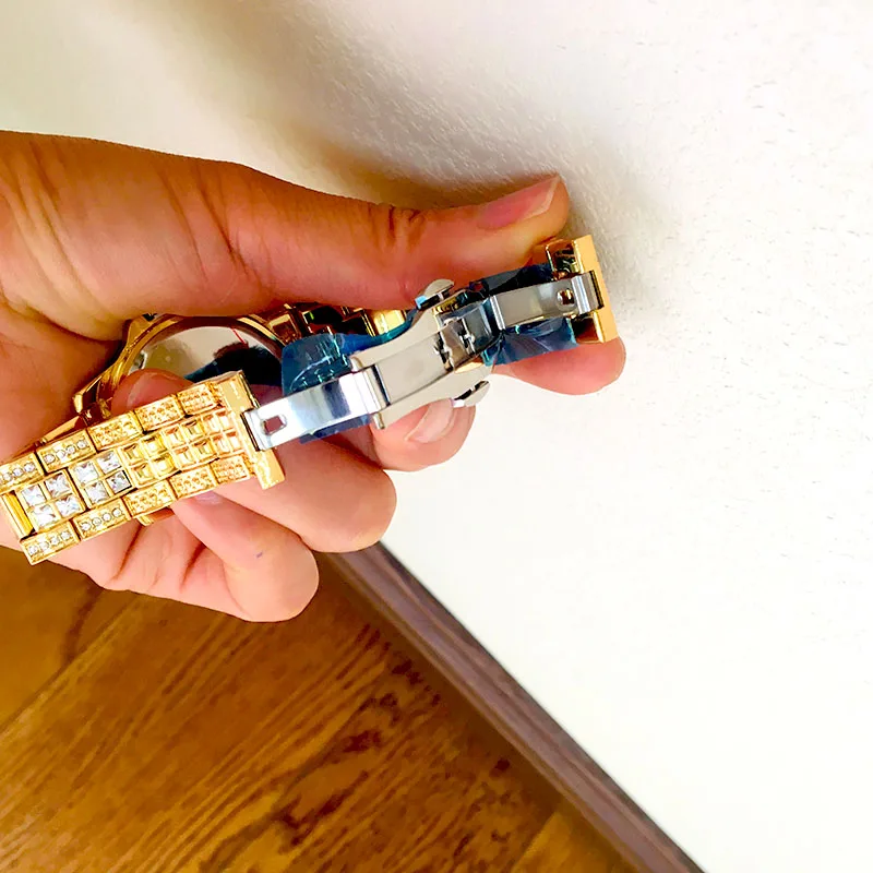 Часы наручные Missfox Мужские кварцевые брендовые Роскошные водонепроницаемые с