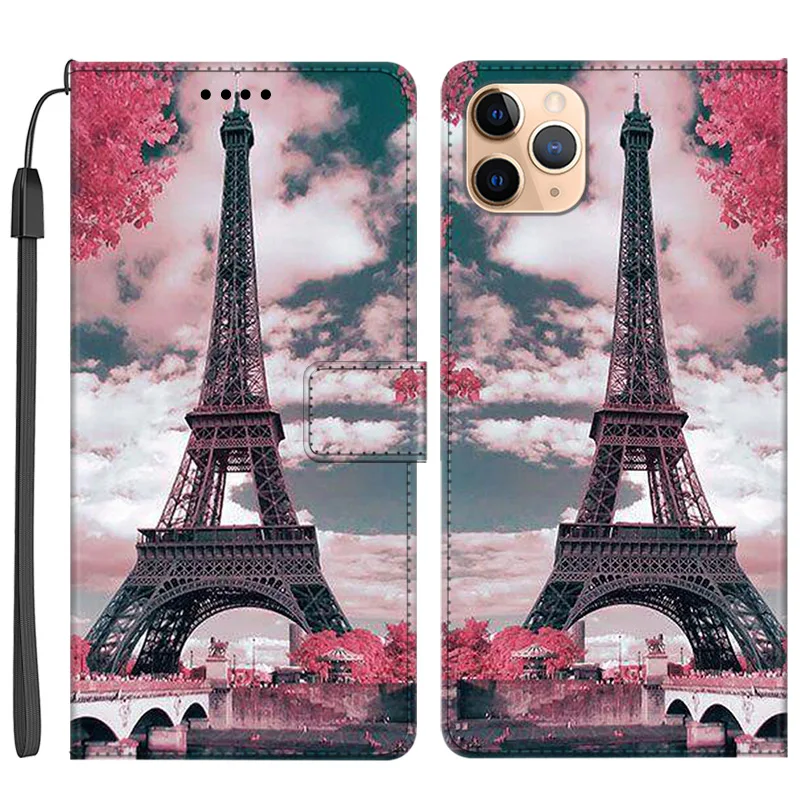 Кожаный чехол-книжка для OPPO A52 A54 A72 A74 A94 A16S Reno 7 4Z 5 4 Lite 6 Pro Find X2 X3 X5 Neo | Мобильные
