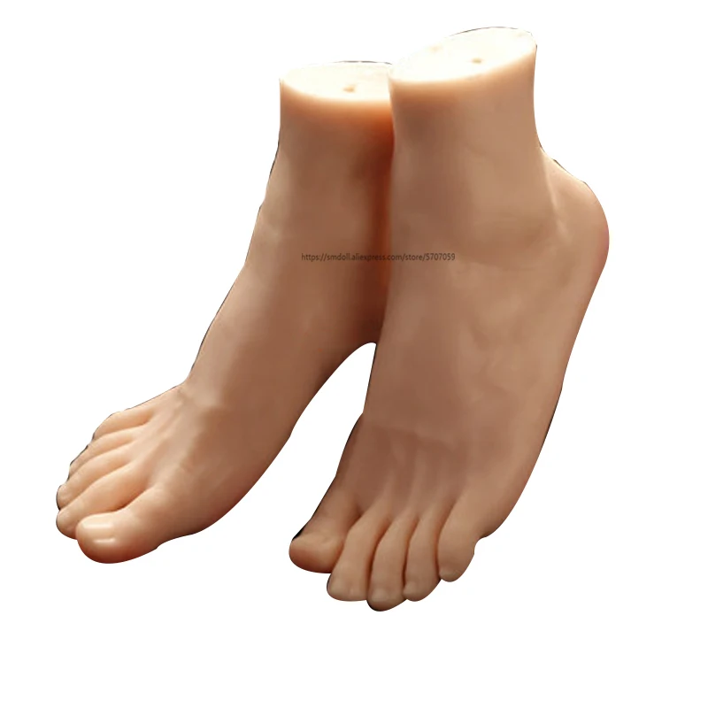 Медицинская живопись Обучающие чулки силиконовая модель для ног