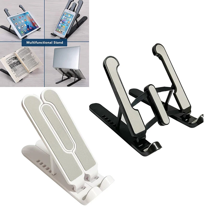 

Portable Adjustable Notebook Tablet Holder Laptop Stand Foldable Computer Desk