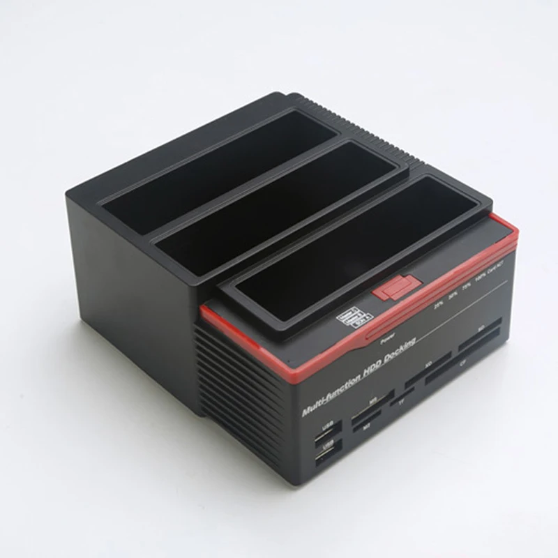 

Док-станция для внешних жестких дисков, 2,5/3,5 дюйма, USB 3,0 на 2 порта SATA