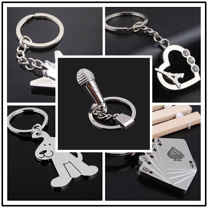 Сплав мотоциклетный мини-шлем брелок для автомобильных ключей кольцо влюбленных