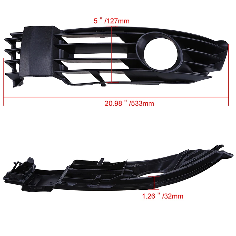 Решетка переднего бампера автомобиля POSSBAY противотуманные фары накладки