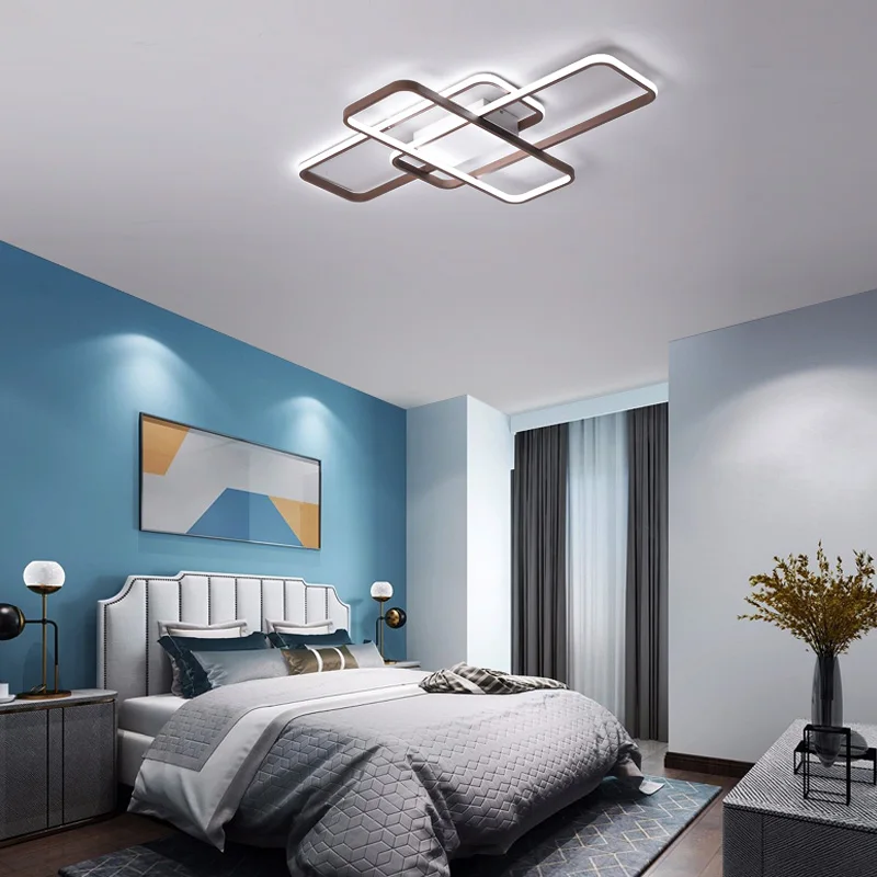 Потолочный светодиодный светильник для гостиной спальни кабинета 2021 в перем.