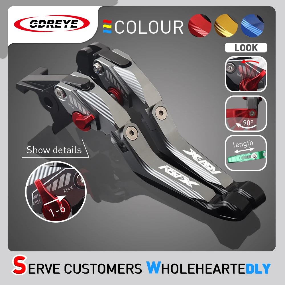 

NEW XADV750 Accessories Brake Clutch Levers For Honda X-ADV 750 XADV 2017 2018 2019 2020 X-ADV 750 5D Motorcycle