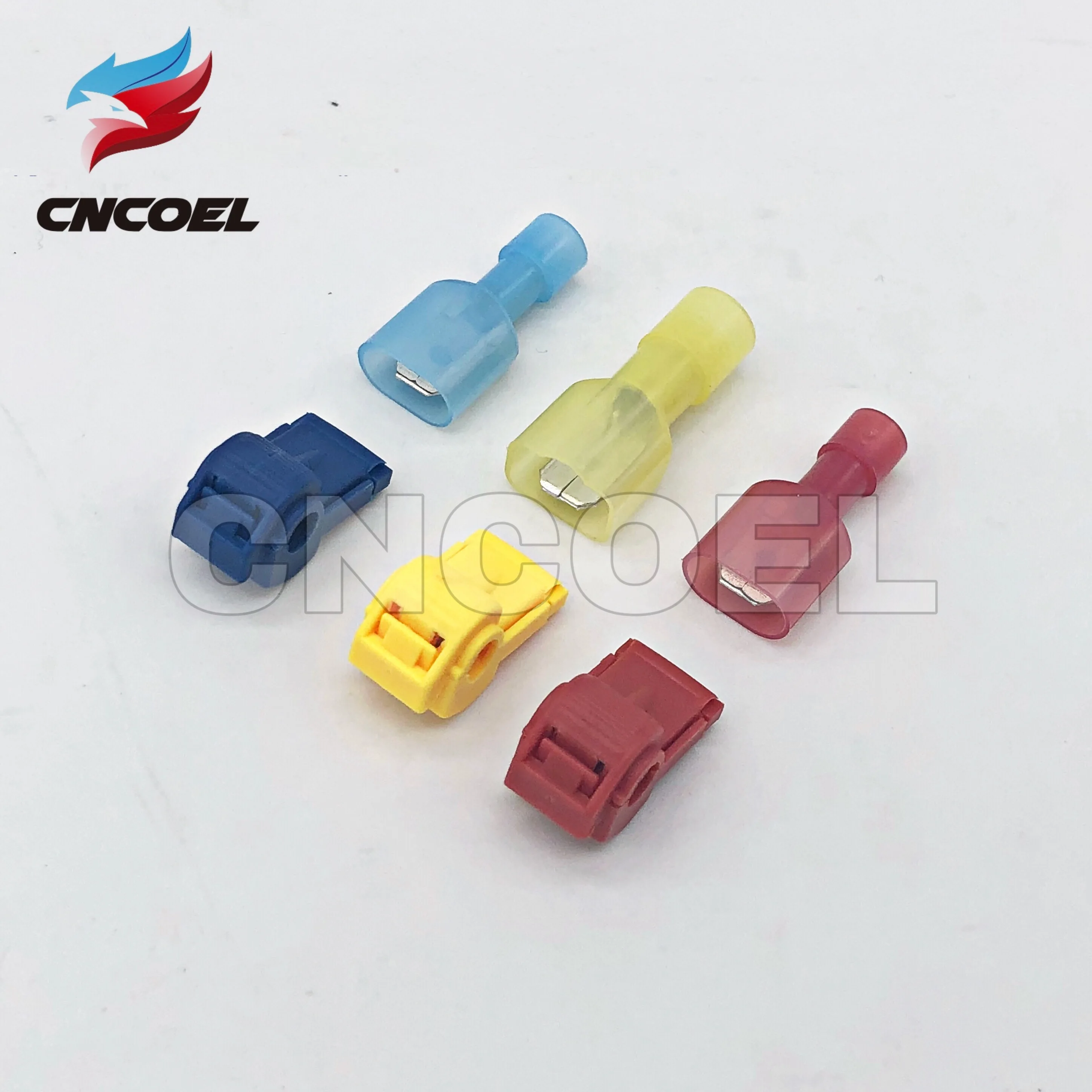 20 шт/10 пар Мужской Лопата и замок Быстрый Соединитель проводов Набор Оснастки