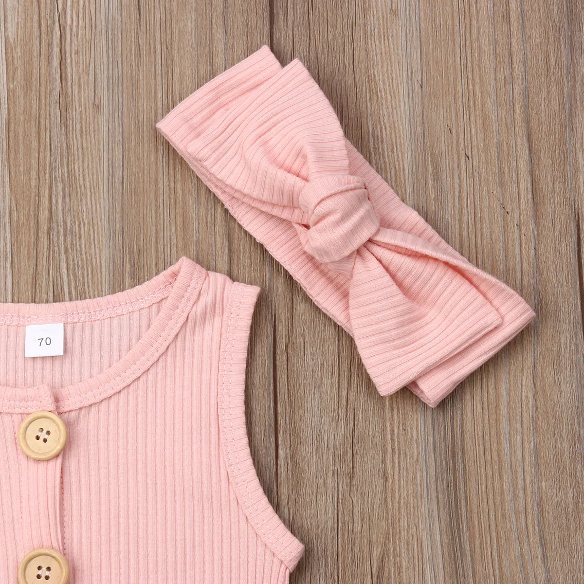 3 шт. хлопковый трикотажный комбинезон без рукавов для новорожденных мальчиков и