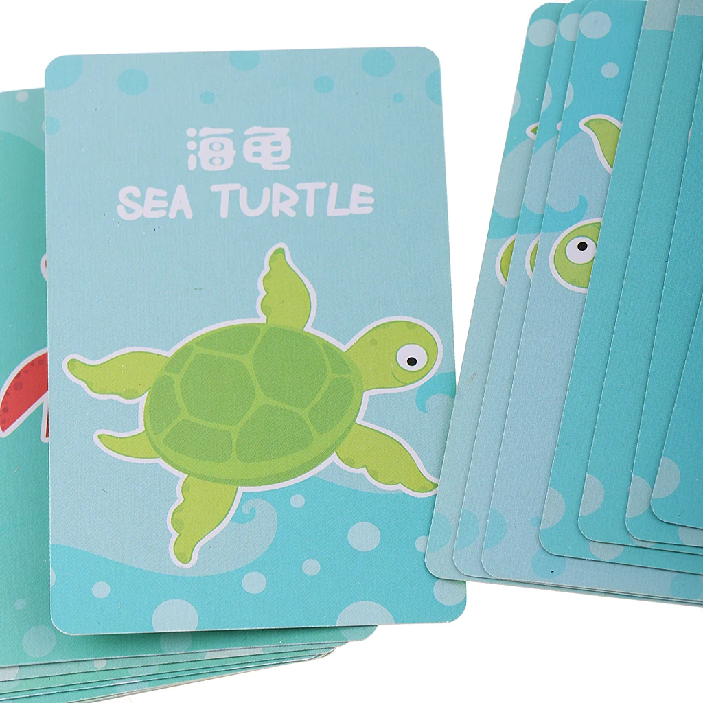 Детские карточные Игры покер карты Go Fish обучающая образовательная игра игрушка |