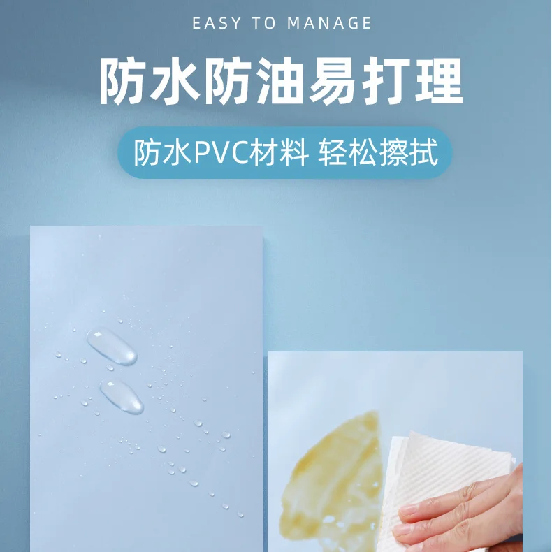 New Style Thick Sticker Kitchen Oilproof Cabinet Table Countertop Furniture Renovation Self-adhesive Decorative Films BG50DF
