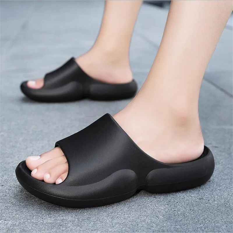 

Pillow Slides Slippers for Men Women Bathroom Slippers Shower Shoes Non-Slip Pool Slides Beach Sandals Indoor Home Slippers