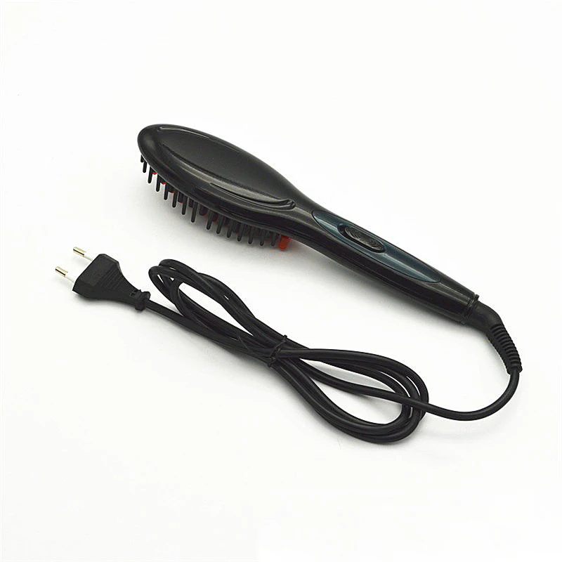 

Hot Electric Hair Straightener Comb Iron Brush Ceramic Straight Hair Comb Auto Massager Tool M88