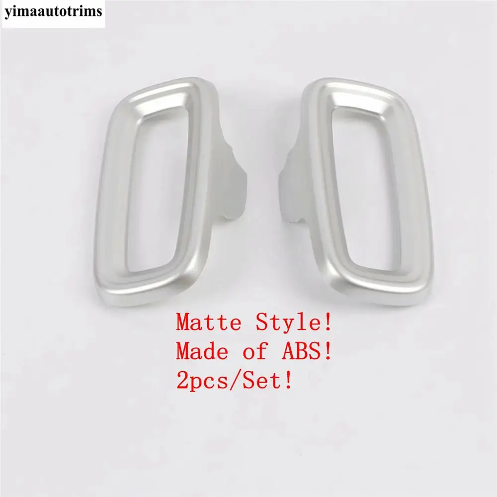 

Front Side Air Conditioning AC Vent Outlet Cover Trim For VOLVO XC40 2018 - 2021 ABS Carbon Fiber / Matte Interior Refit Kit