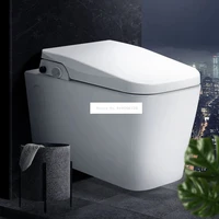 square intelligent wall mounted flush toilet 3 cleaning mode temperature sensing seat water filter ceramic toilet water tank