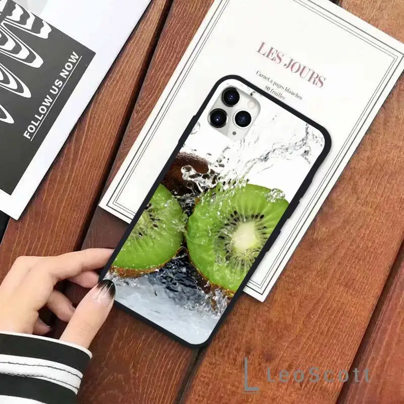 

Kiwi fruit Phone Case for iPhone 11 12 pro XS MAX 8 7 6 6S Plus X 5S SE 2020 XR Soft silicone