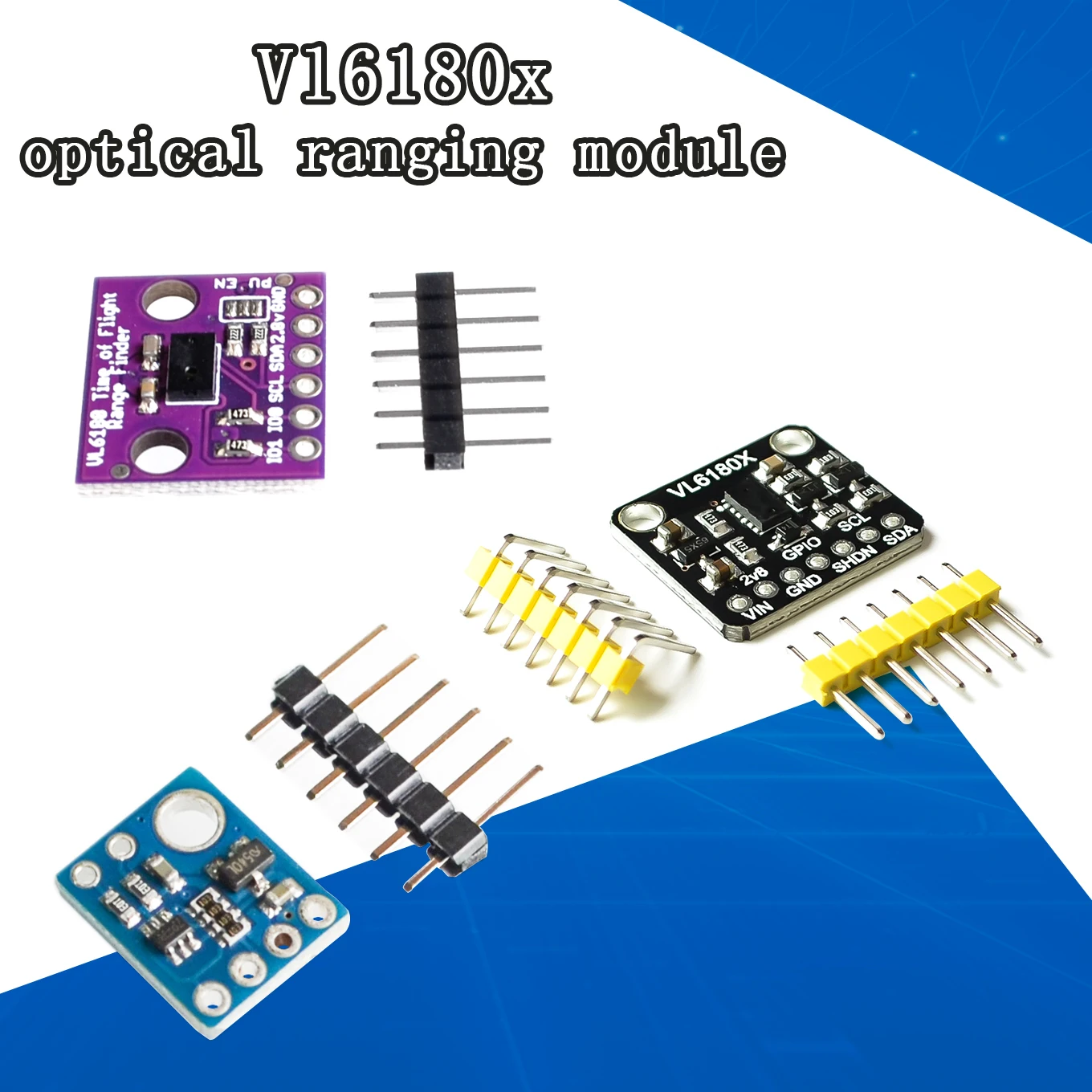 VL6180 VL6180X дальномер оптический датчик дальности для интерфейса Arduino I2C 3 В 5