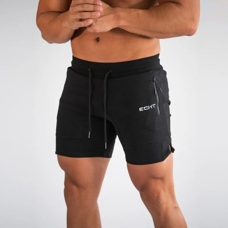 

Men Summer mesh Running Shorts Men Brand New gym Shorts 2020 Solid Breathable Elastic Waist Jogger quick-drying sport shorts men