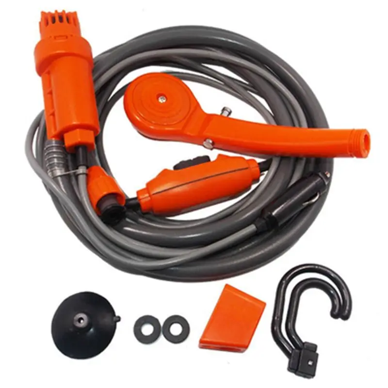 

Outdoor 12v Portable Shower Camping car cigarette lighter Water Pump For Travel