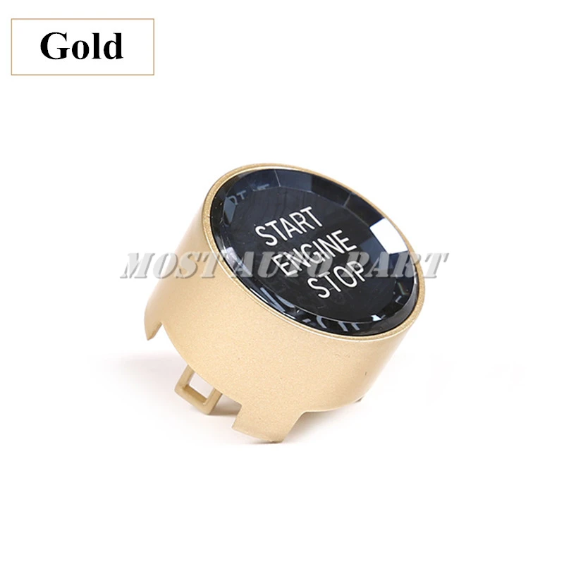 

5 Color Center Console Engine Start Stop Button Cover For BMW X1 X2 X3 X4 X5 X6 Car Decoration Car Trim