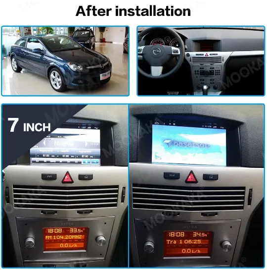 

Android 10.0 2 DIN Car GPS for Opel Vauxhall Astra H 2006-2012 Multimedia DVD Player Navigation Auto Stereo Video Head Unit