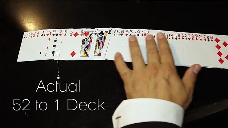 The 52 to 1 Deck (Gimmicks и онлайн инструкции) от Уэйна лисицы-карточка волшебные фокусы