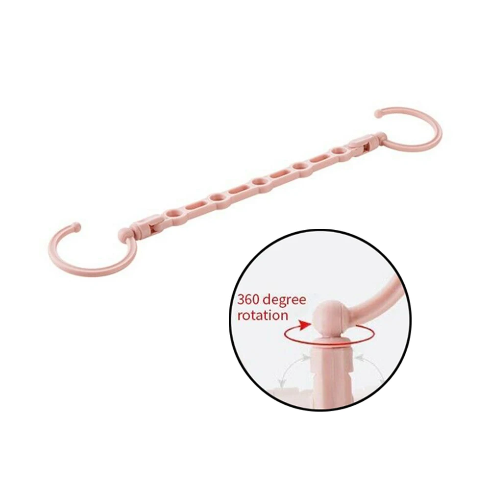 Горячая Магическая Экономия пространства вешалка для одежды с крюком органайзер