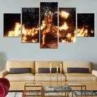 Домашний декор, Mortal Kombat, 12 постеров, игры, настенные картины, 5 шт., картина, постер, домашний холст для гостиной, Настенный декор