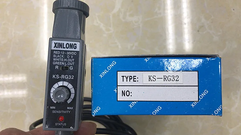 Фотоэлектрический переключатель XINLONG KS-RG32 красный зеленый стандарт