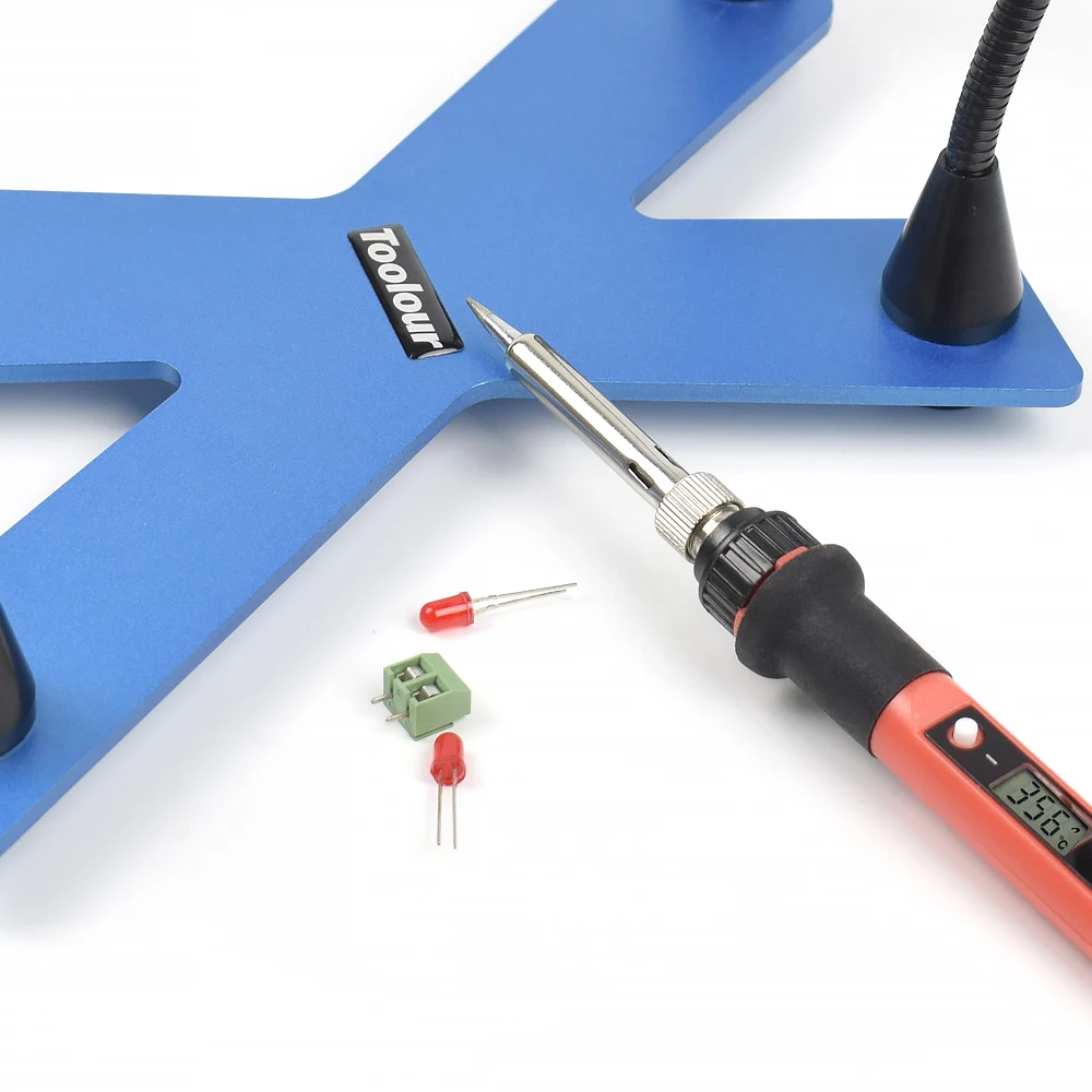 Toolour 3X лупа USB СВЕТОДИОДНЫЙ светильник для сварки третьей помощи подставка для паяльника Staion для ремонта DIY электронная печатная плата