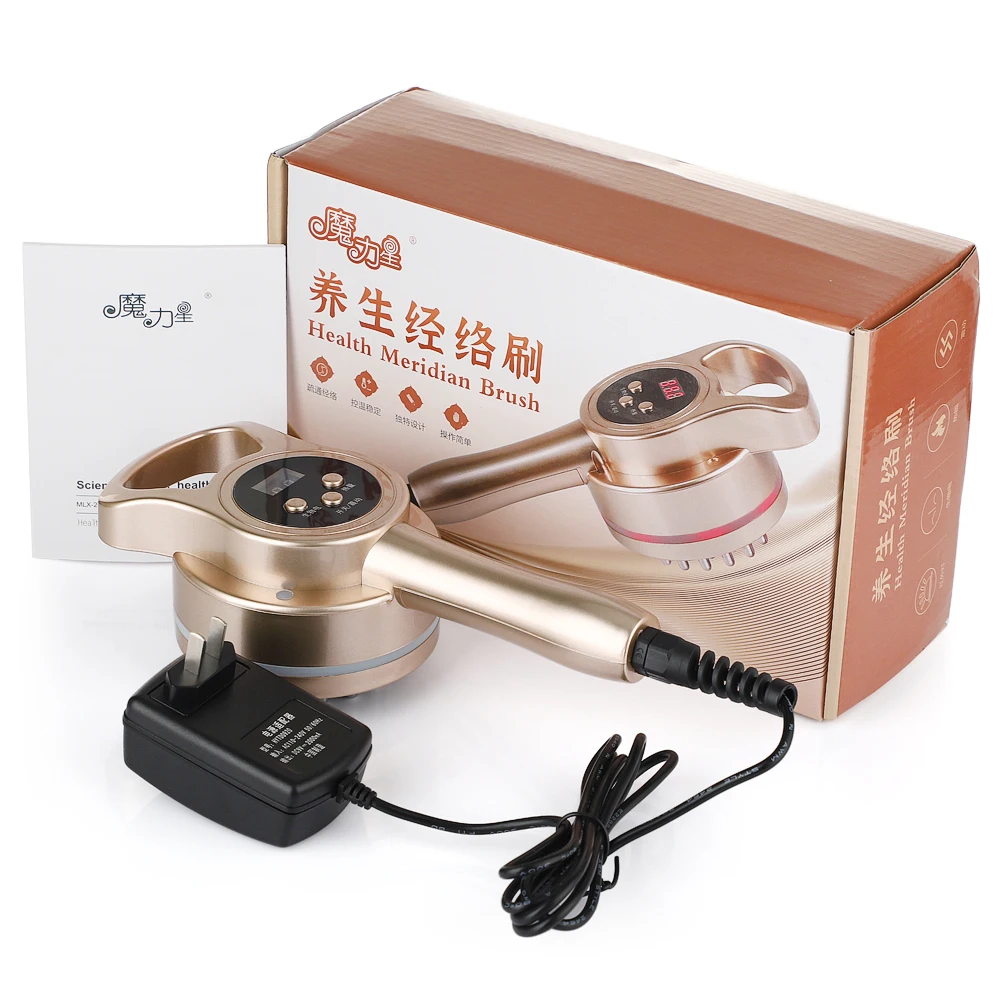 

Electric LED Scraper Meridian Heating Slimming Massager 3D Body Shaping Fat Burner Moxibustion Brush Firming Body Relaxation Too