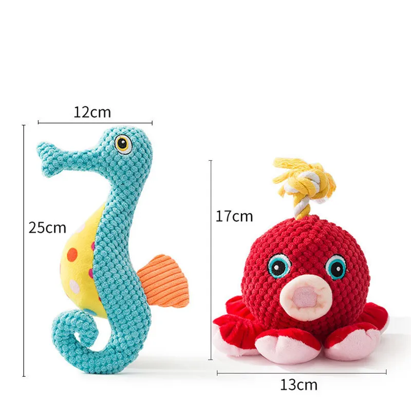

Animal Design Pet Dog Puppy Chew Knot Toys Pet supplies Clean Teeth Durable Braided Cotton Pet Molar Toy