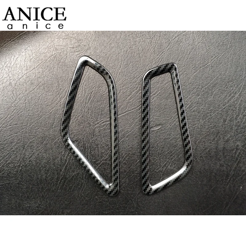 2 шт. вентиляционное отверстие приборной панели из углеродного волокна цвета